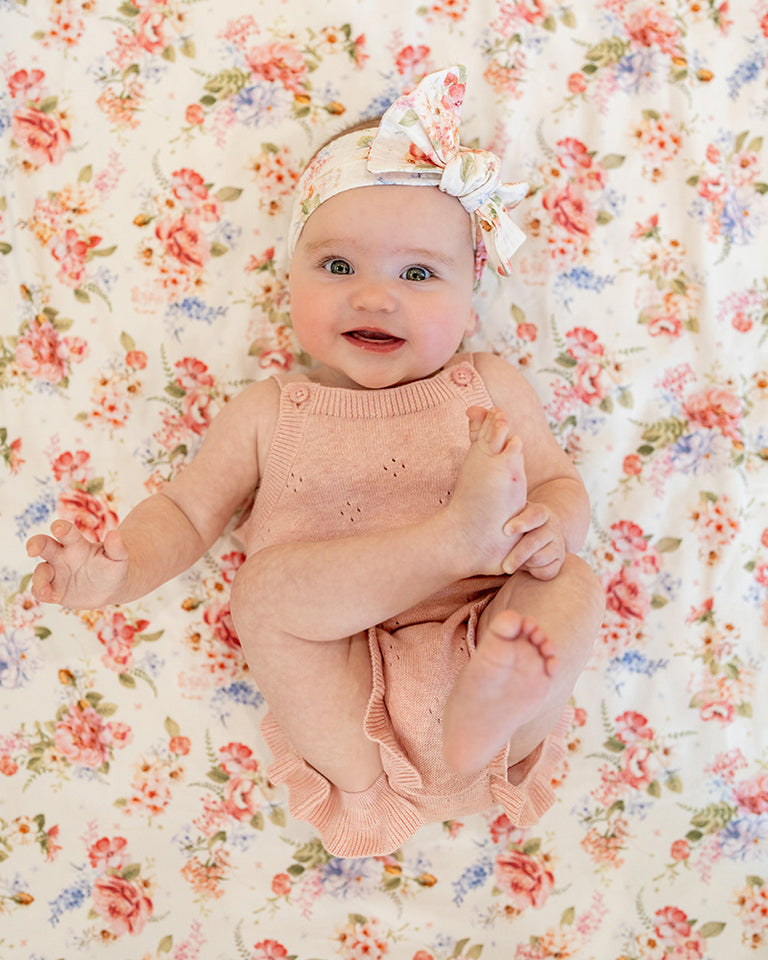 Anya Knit Bodysuit Dusky Pink