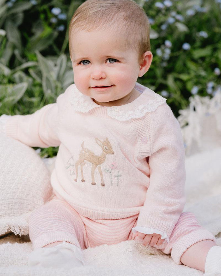 Molly Deer Jumper Pink