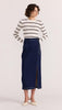 Lennox Denim Midi Skirt