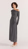 Mason Midi Dress Charcoal