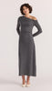 Mason Midi Dress Charcoal