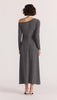Mason Midi Dress Charcoal