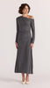 Mason Midi Dress Charcoal