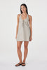 Joni Mini Dress Taupe Stripe