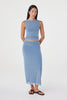 Eden Reversible Top - Pale Blue & Espresso