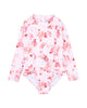 Phoebe Print LS Sunsuit 3-5YR