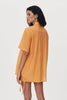 Mason Silk Shirt - Valencia Orange