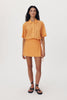 Mason Silk Shirt - Valencia Orange