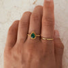 Ring Rejoice Green Onyx