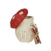 Porcini Basket - Red