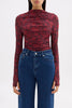 Clementine Mesh Top