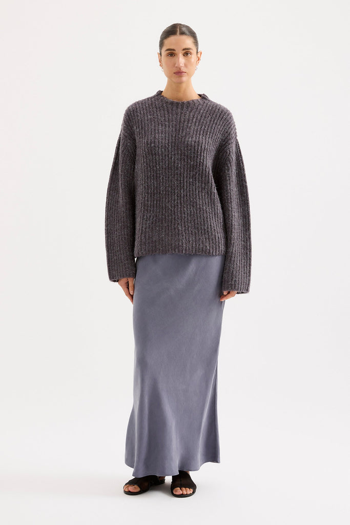 Devin Skirt Indigo