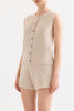 Frazer Knit Tank Buff