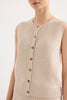 Frazer Knit Tank Buff