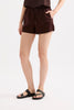 Blake Linen Short Raisin