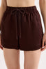 Blake Linen Short Raisin