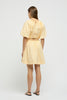 Ikaria Cotton Mini Dress Pale Yellow