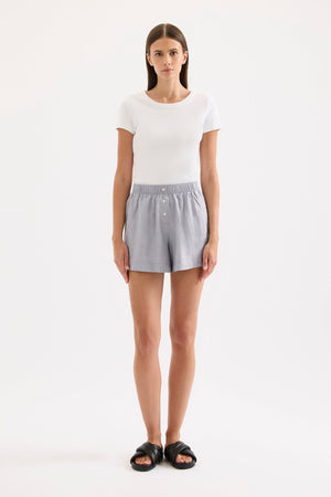 Lounge Linen Short Storm