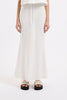 Amani Linen Skirt White