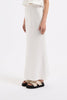 Amani Linen Skirt White
