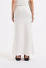 Amani Linen Skirt White