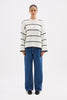 Colter Knit Black Stripe