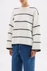 Colter Knit Black Stripe