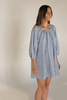 Mini Dress Blue Pin Stripe
