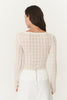 Samantha Clover Lace Top Creme