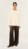 Noa Fluffy OverSize Jumper Cream