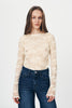 Tonya Rose Lace Top Creme