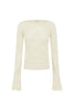 Tonya Rose Lace Top Creme