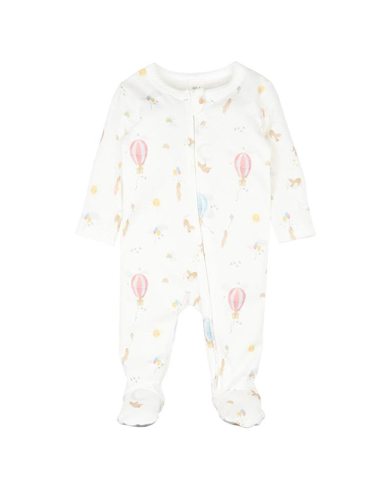 Morgan LS Zip Onesie