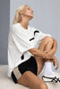 Larri Short - Black & Taupe