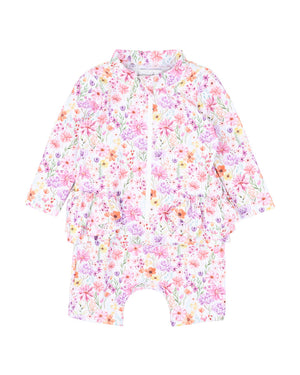Nadia Print LS Rash Suit