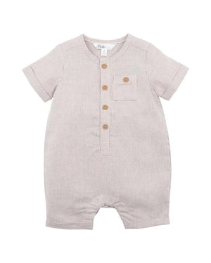 Nino Woven Stripe Romper