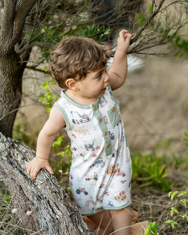 Clayton Sheep Romper