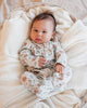 Mateo Long Sleeve Zip Print Onesie
