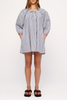 Mini Dress Blue Pin Stripe