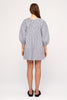 Mini Dress Blue Pin Stripe