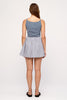 Mini Skirt Blue Pin Stripe