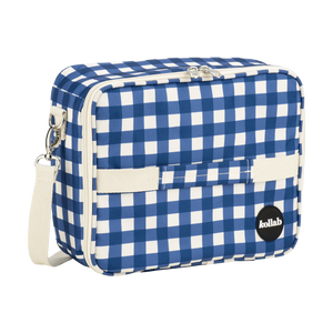 Bento Lunch Bag - Blue Check