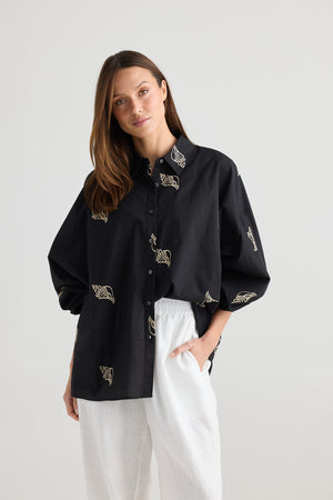 Cliffside Shirt - Black Shell