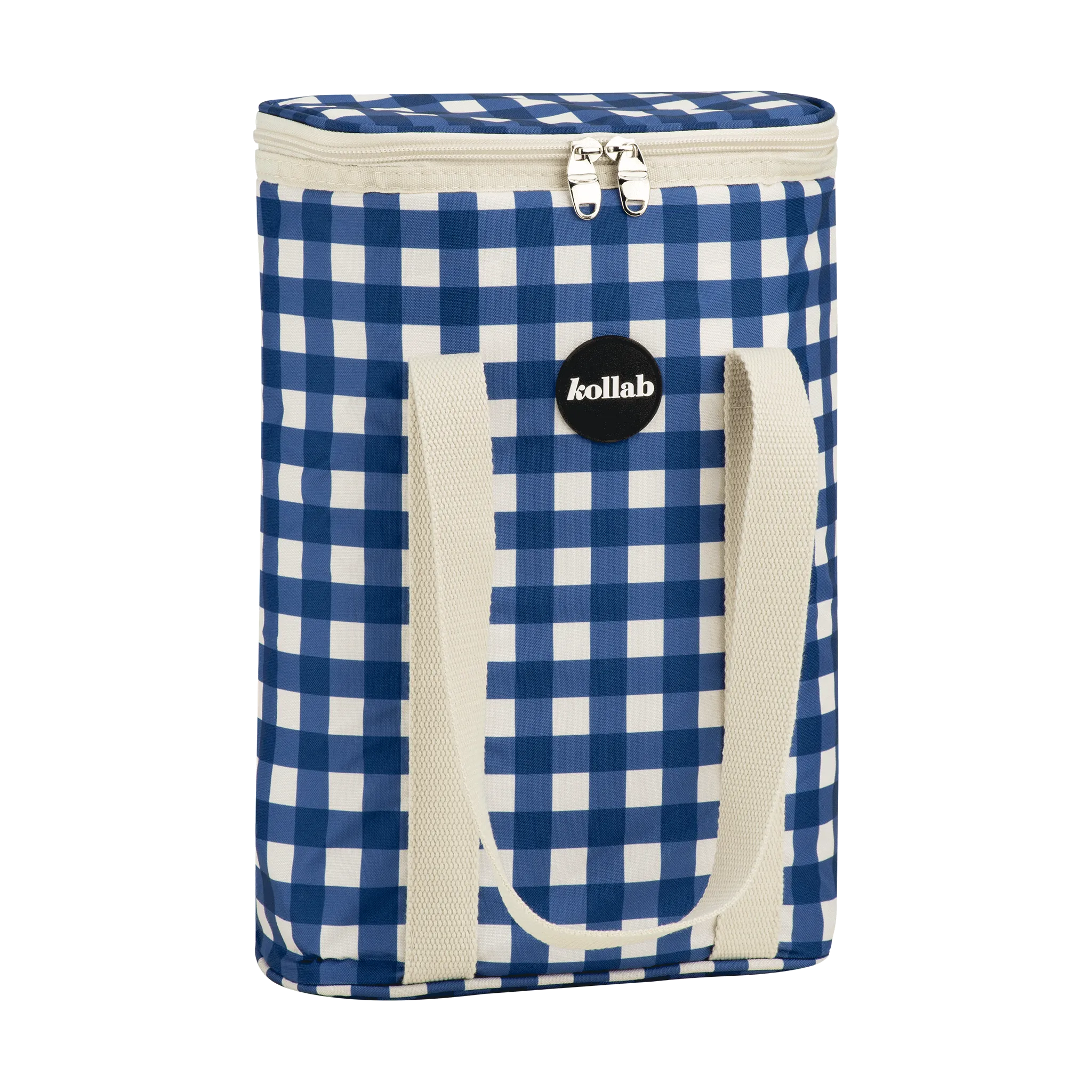 Wine Cooler - Blue Check