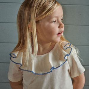 Short Sleeve Tate Ruffle Top