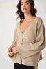 Jude Long Sleeve Top - Taupe