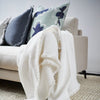 Luca Boho Throw Off White