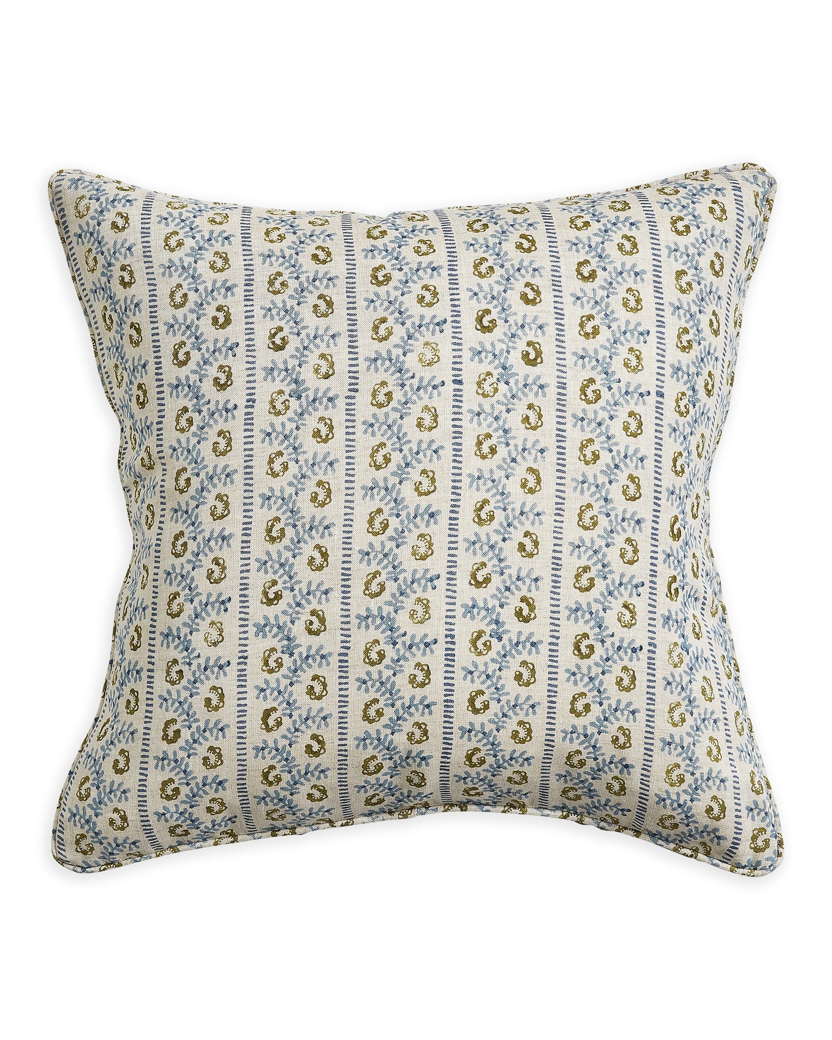 Lucca Moss Azure Cushion