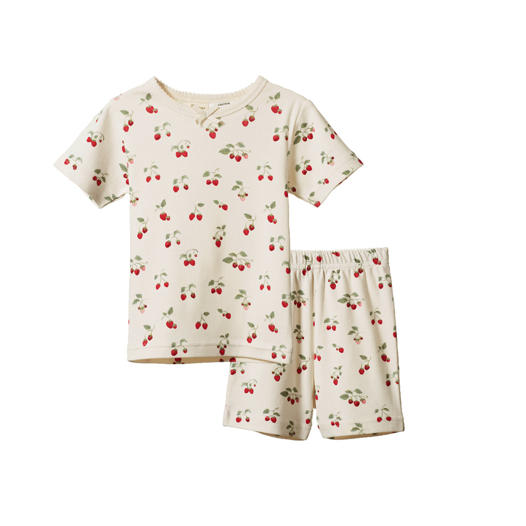 PJ Set Strawberry Blush