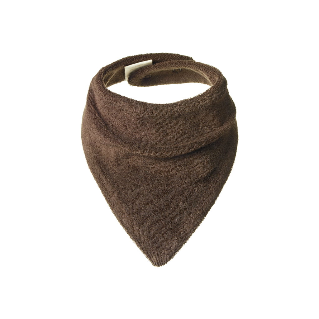 Terry Triangle Bib - Pinecone